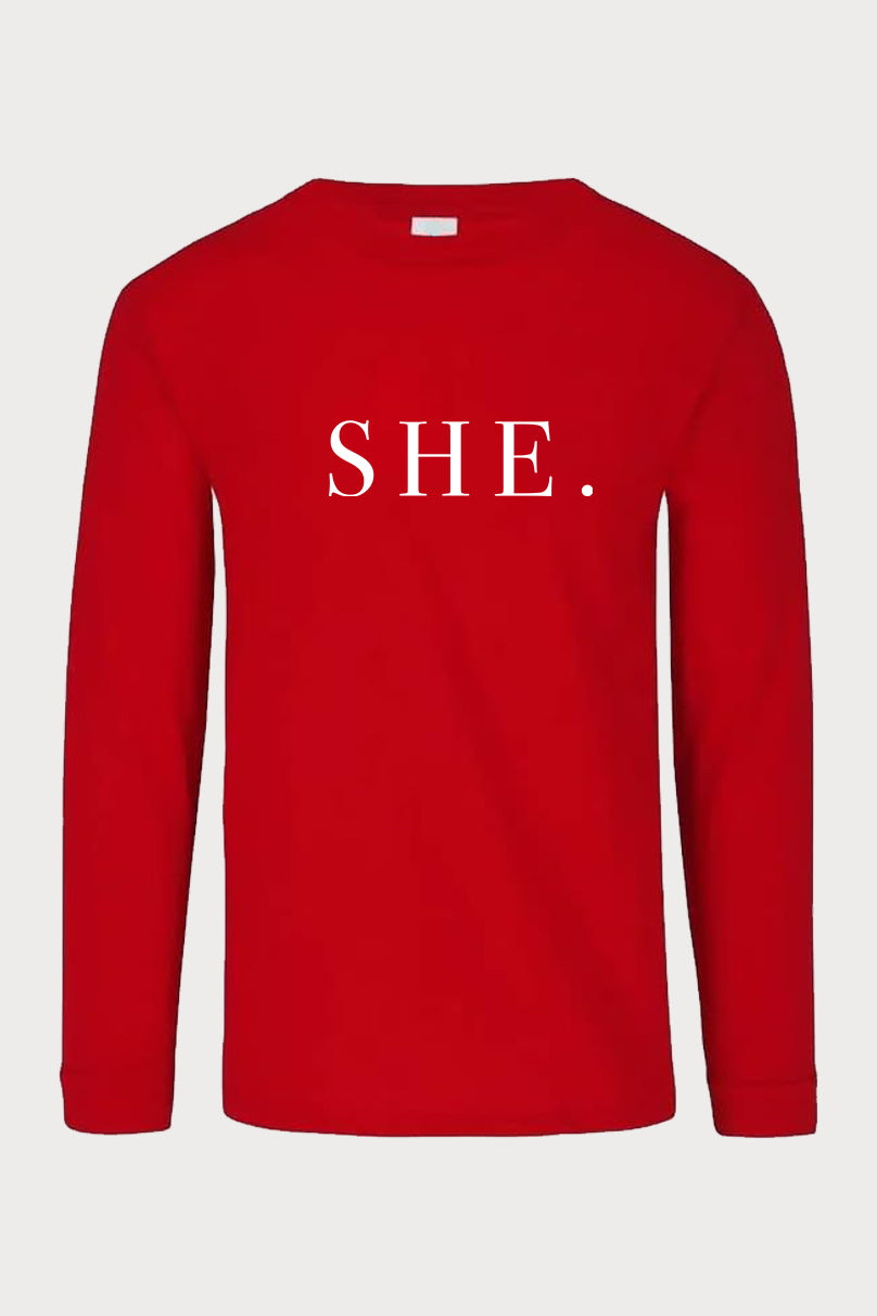 SHE Xmas Manga Larga