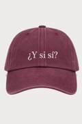 Cap ¿Y si sí?
