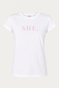 SHE. Blanca / Rosa